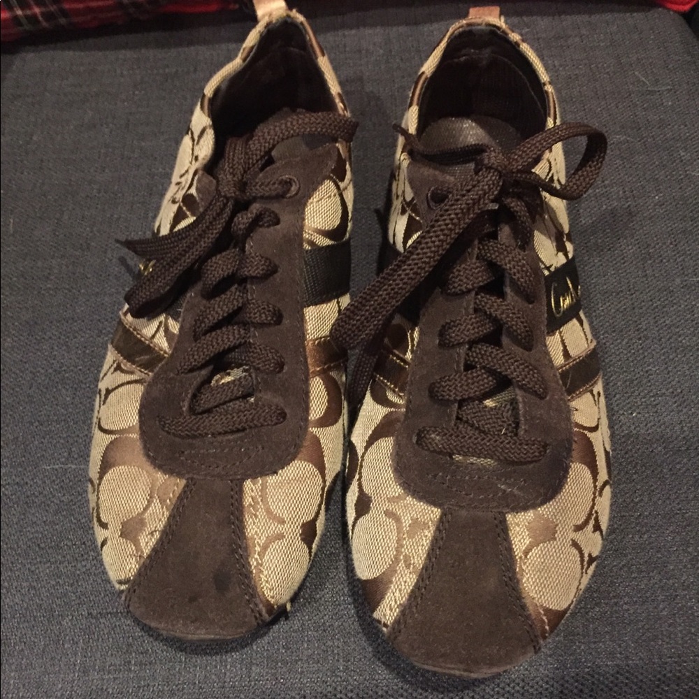 Coach sneakers, size 7.5